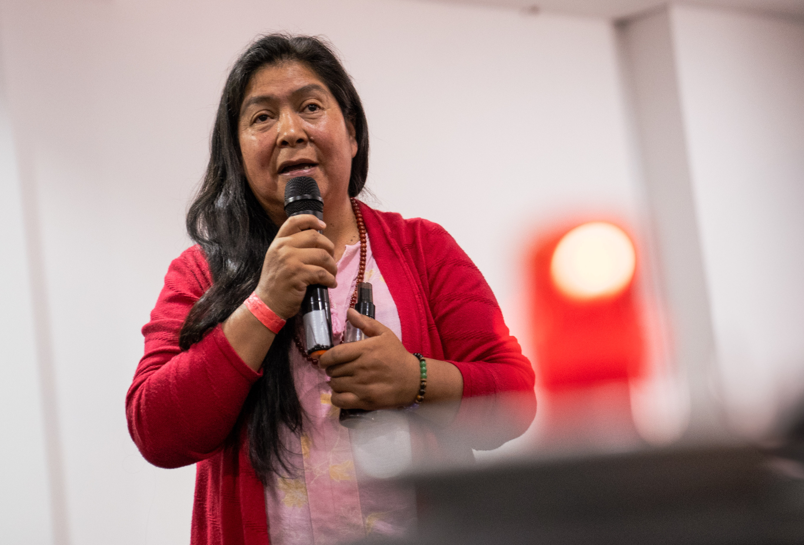 Encuentro con la comunidad indígena