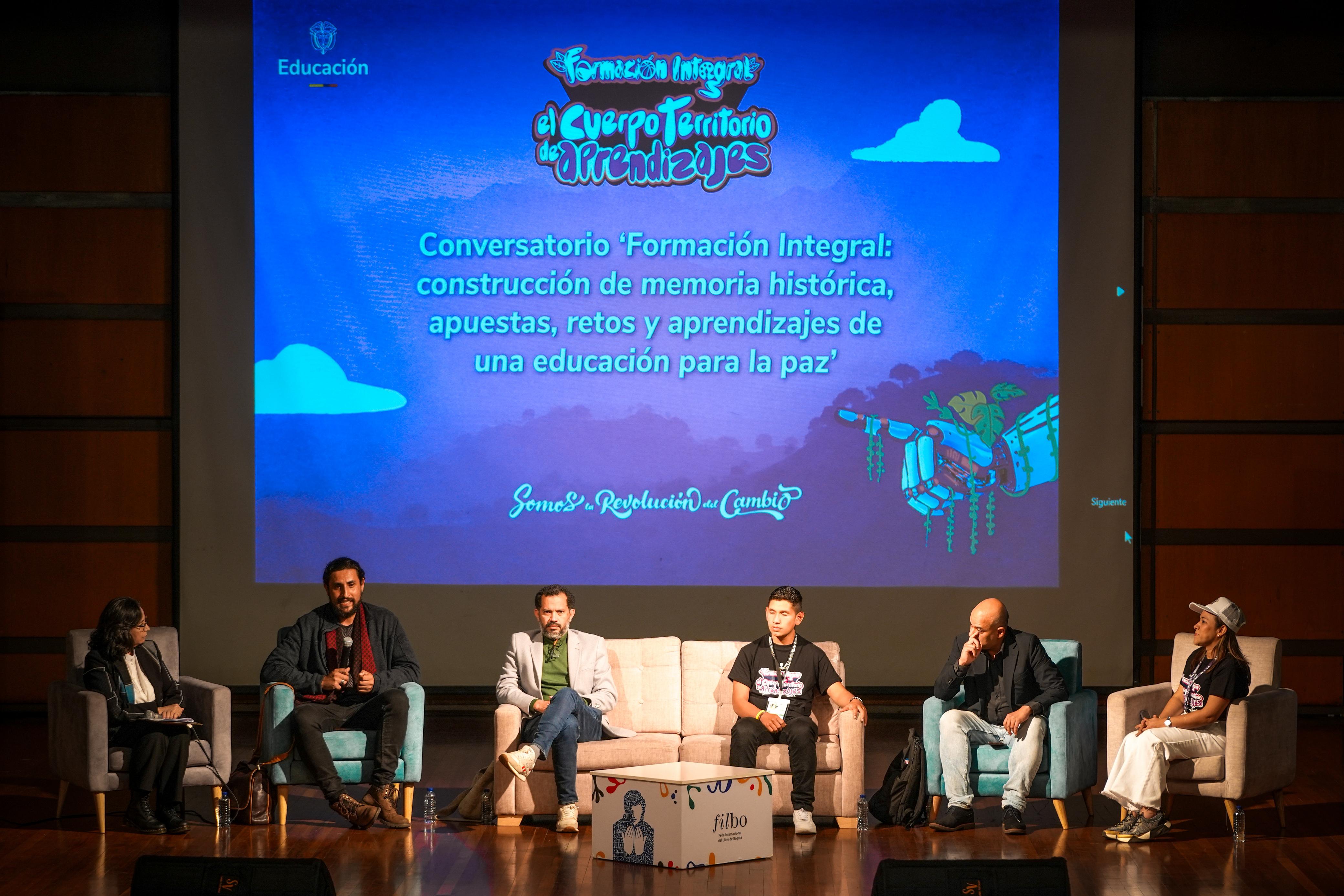 Auditorio MEN en la FilBo2025