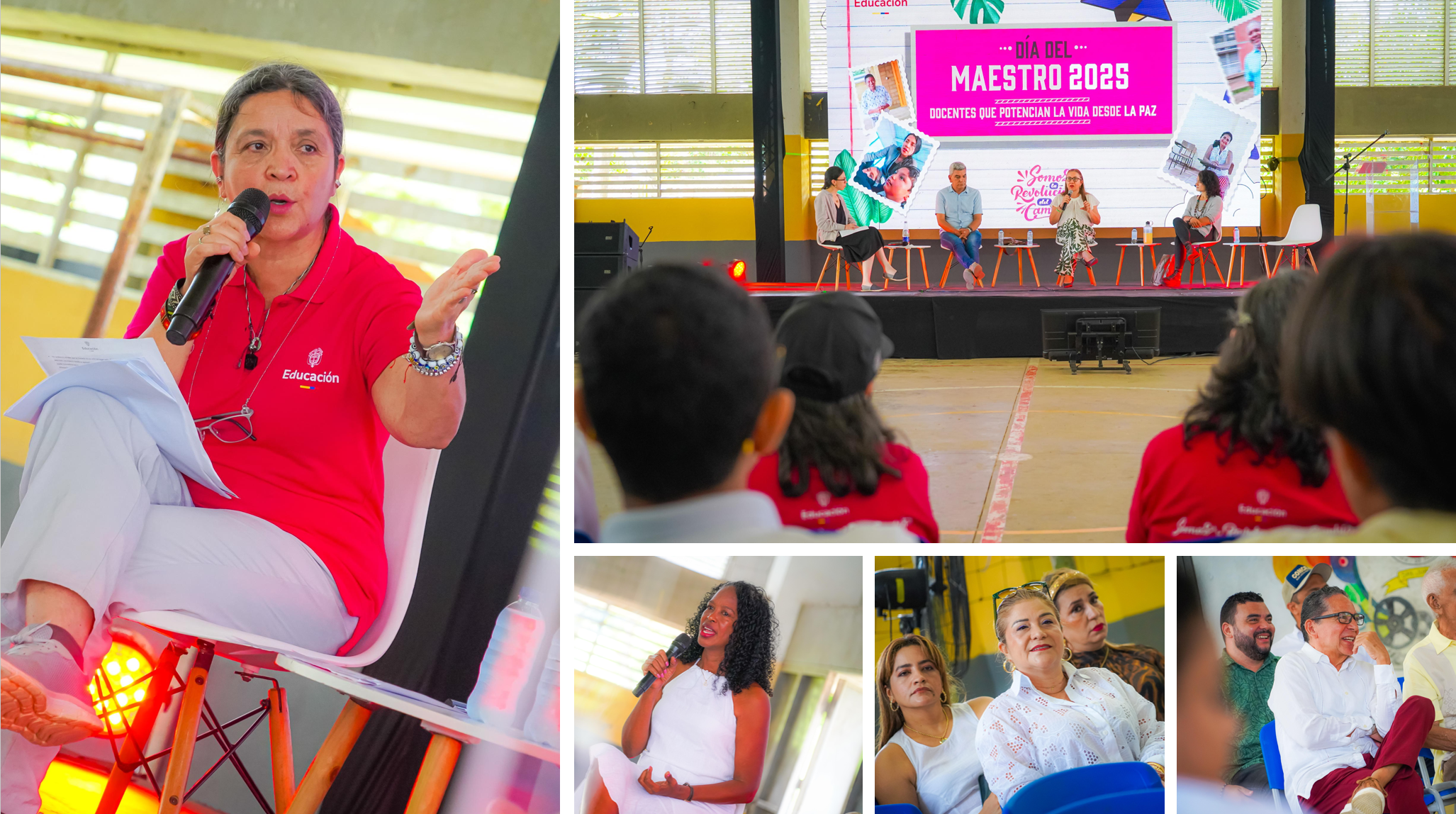 Celebración del día del maeastro