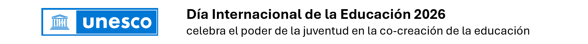 UNESCO Dia internacional de la educación