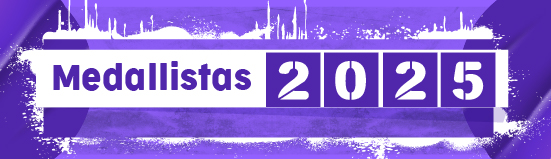 Botón que enlaza a la información sobre los Medallistas 2025