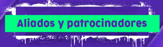 Botón que enlaza a la información de Aliados y Patrocinadores