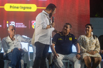 Viceministro de Educación visita la IUB y anunció millonaria inversión para educación pública