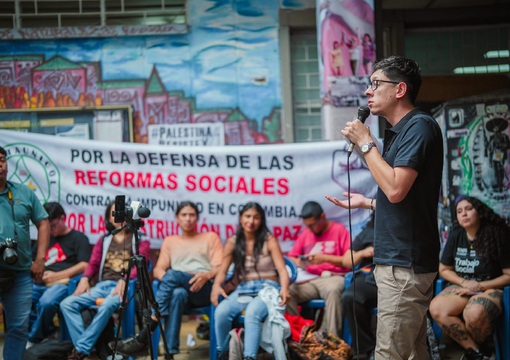Ministro de Educación en la Universidad del Valle