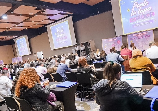 Foto del evento del encuentro sobre el sistema unificado de informacion de convivencia escolar