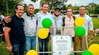 Comienza construcción de coliseo que beneficiará a 1.300 estudiantes del Urabá Antiqueño