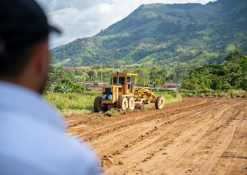 Avance obras en el Catatumbo