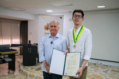 Gobernador del Huila exalta al ministro de Educación Nacional con la Condecoración "José Eustasio Rivera"