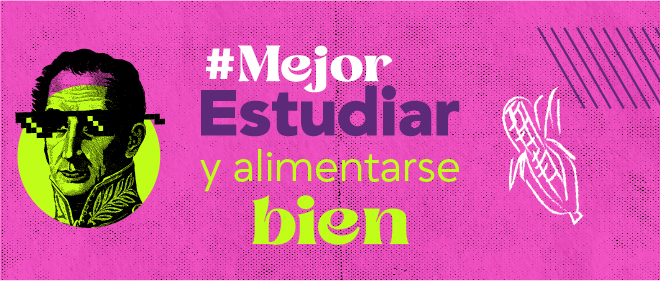 Botón  de acceso a Mejor estudiar y alimentarse bien