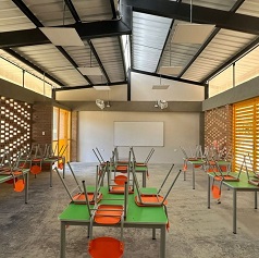 Este es el colegio que va a inaugurar Shakira, con el apoyo de Howard Buffett, en Norte de Santander