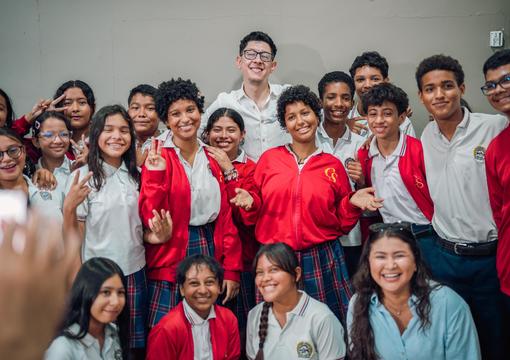 Ministro de Educación en Puerto Colombia, Atlántico