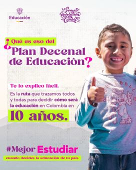 El Plan Decenal será el resultado de miles de voces que están siendo escuchadas en todo el país. Desde la Costa Caribe hasta el Amazonas, los y las colombianas nos unimos por un objetivo común: la educación como derecho