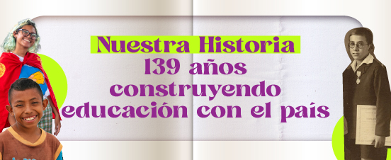 Botón que enlaza a Información de Nuestra historia