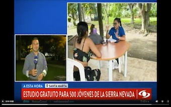 En Santa Marta los cerca de 500 estudiantes de la zona rural de la capital del Magdalena, podrán acceder desde ya a la educación superior