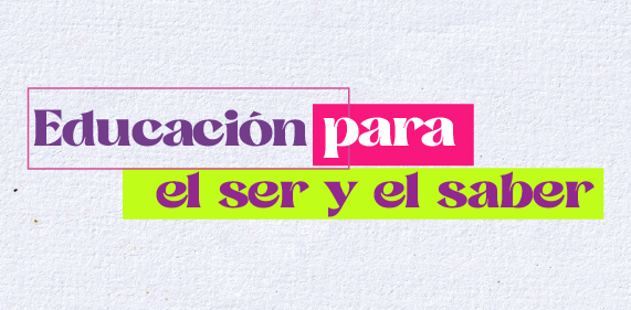 Botón que enlaza al sitio de Educación para el Ser y el Saber