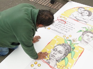 Gobierno nacional lideró conmemoración del Día de los Derechos Humanos en la Plaza de Bolívar