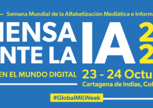 Afiche Semana Mundial de Alfabetización Mediática e Informacional (AMI)