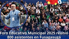 Foro Educativo Municipal 2025 reunió a más de 800 asistentes en Fusagasugá