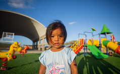 Inauguración cancha sintética, polideportivo cubierto y parque infantil en Nortechon