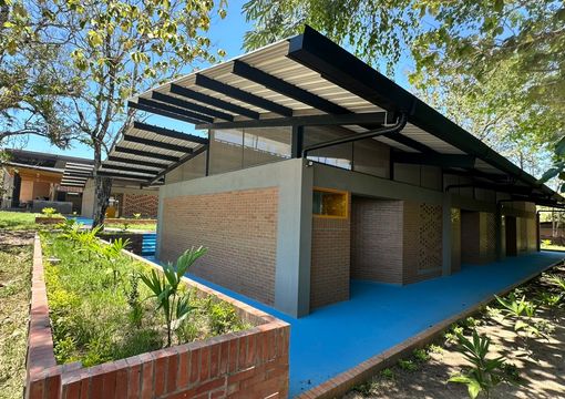 Fachada de la nueva sede de colegio en Tibú, Norte de Santander