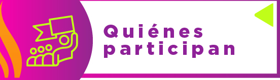 Botón que enlaza a información sobre quiénes participan