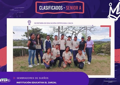 Niños Institución Educativa El Zarzal