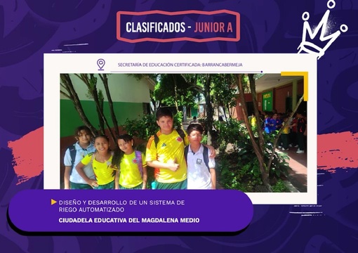 Equipo clasificado en Santander