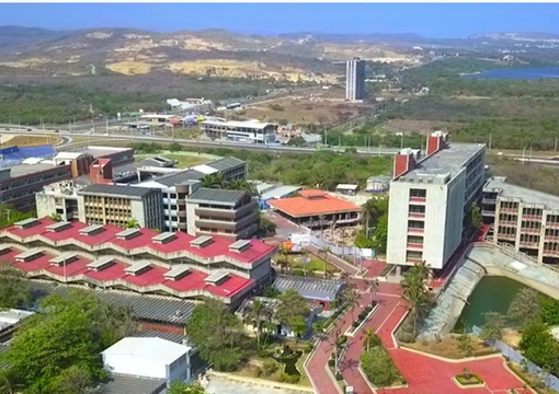Foto aérea de la Universidad del Atlántico