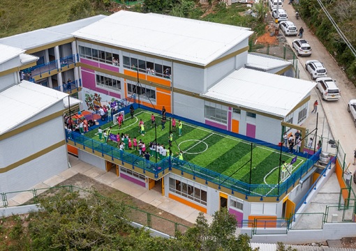 Colegio rescatado - IE San Pascual, Cañasgordas, Antioquia