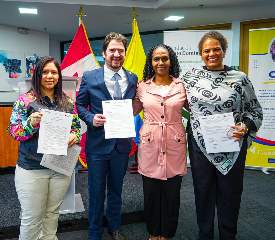 Gobierno de Canadá y Fundación Santo Domingo lanzan fondo de 8,4 millones de dólares para la educación en Colombia