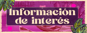 r a Información de interés