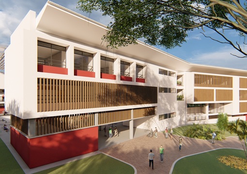 Renders sede sur Universidad del Tolima