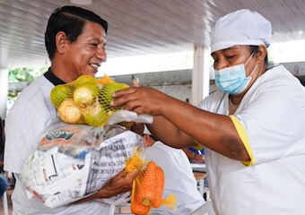 Gobierno ha dispuesto 2.5 millones de canastas a nivel nacional para los periodos de receso