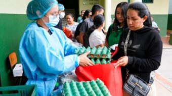 2,5 millones de canastas alimentarias para los periodos de receso escolar en todo el país