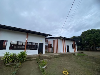 Gobierno del Cambio entregó obras de mejoramiento en la sede Emberá Francisco Pizarro en el Bajo Baudó