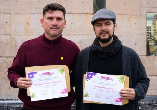 Foto de ganadores del concurso nacional de escritura