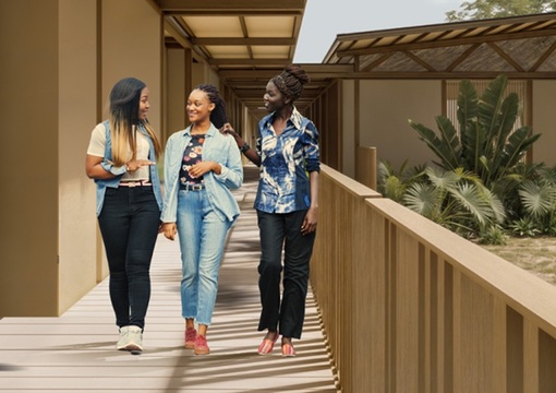  Render sede del Instituto Tecnológico del Putumayo, ubicada en el Valle del Guamuez.