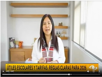 Útiles escolares y tarifas: reglas claras para el 2026