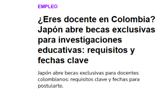 ¿Eres docente en Colombia? Japón abre becas exclusivas para investigaciones educativas: requisitos y fechas clave