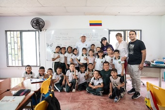 Mineducación acompañó inicio de clases en Arauca