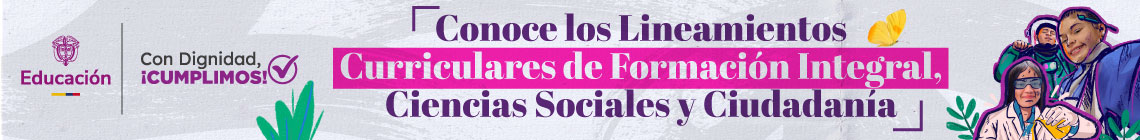 Conoce los lineamientos curriculares de formación integral, ciencias sociales y ciudadanía