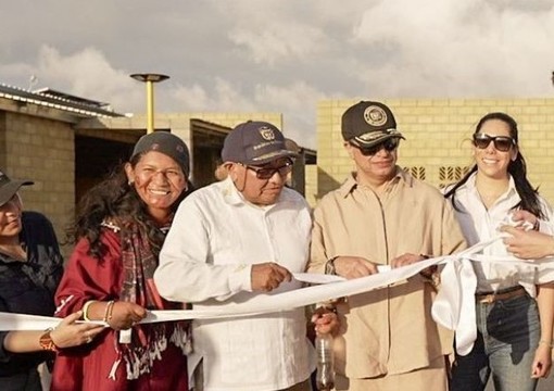Entrega obras La Guajira