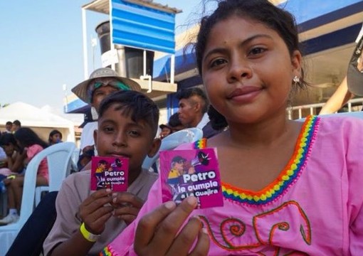 Gobierno Petro hace historia en La Guajira