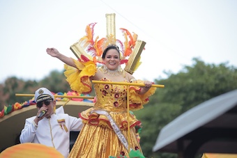 La convivencia estuvo de fiesta carnavalera, en Sabanalarga