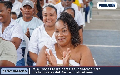 MinCiencias lanza becas de formación para profesionales del Pacífico colombiano