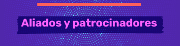  Botón que enlaza a información sobre los Aliados y Patrocinadores