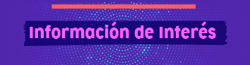  Botón que enlaza a información sobre Información de Interés