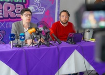 Ministro Daniel Rojas y viceministro de Educación Superior, Ricardo Moreno