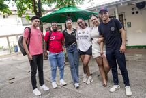 Foto de estudiantes adolescentes