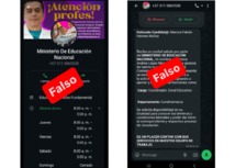 Chat de falsos funcionarios